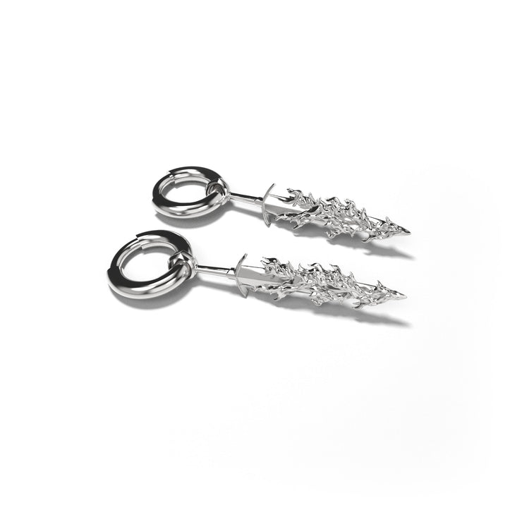 Flame Sword Earrings