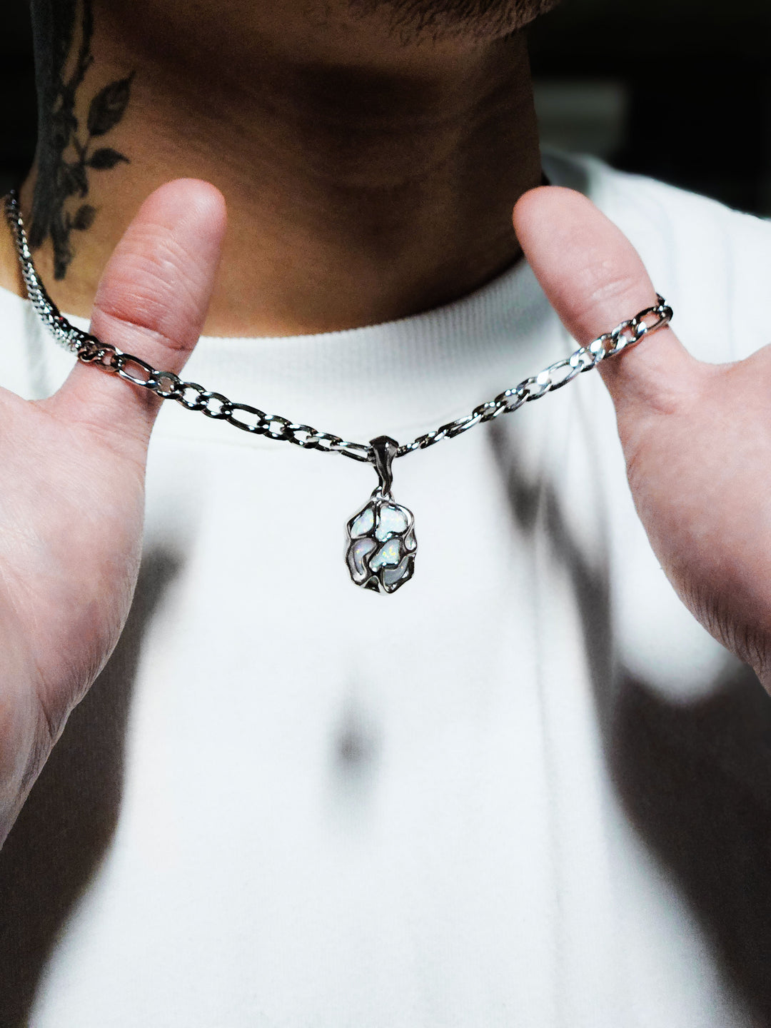 Amorpha - Opal Pendant – DEATH BY JEWELRY™