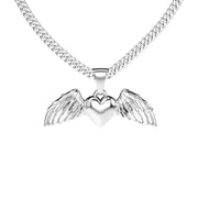 Winged Heart Pendant