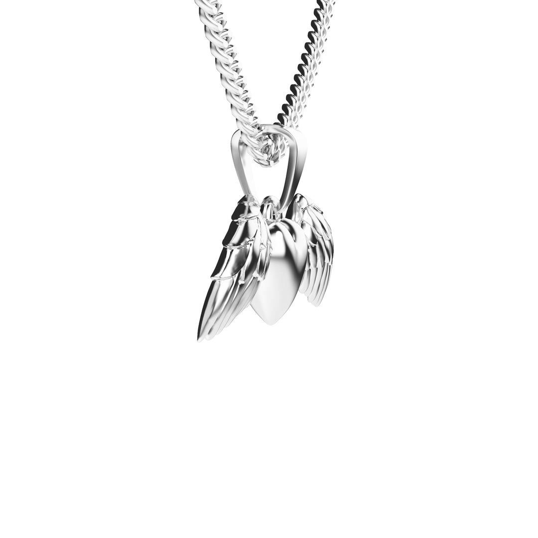 Winged Heart Pendant